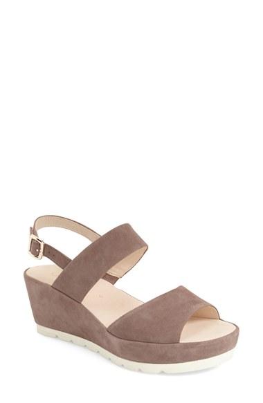 Women's Gabor Two-strap Sandal M - Brown