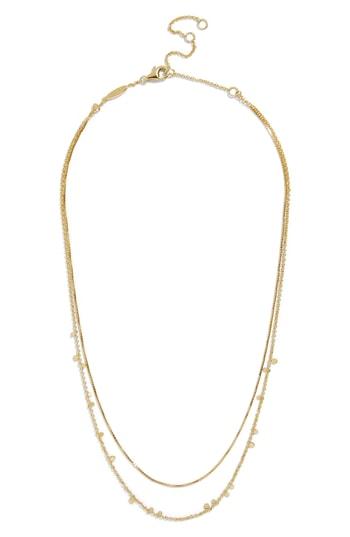 Women's Baublebar Confetti Everyday Two Strand Necklace
