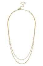 Women's Baublebar Confetti Everyday Two Strand Necklace