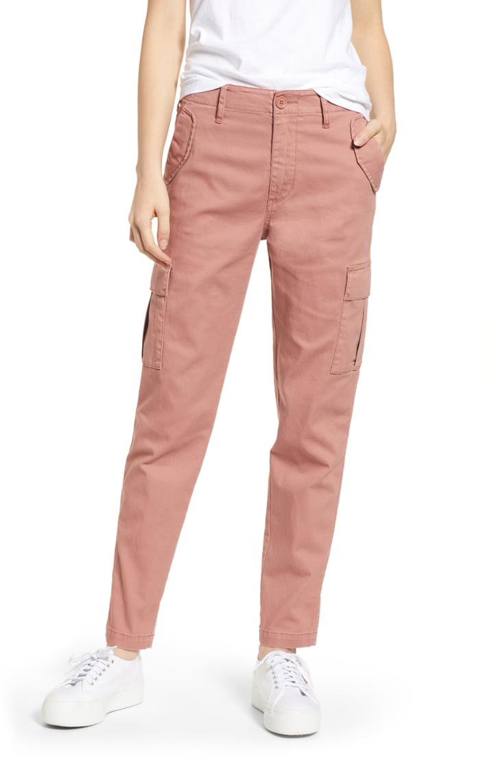 Women's Union Bay Garner Military Cargo Pants - Pink