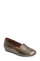 Women's Rockport Cobb Hill Galway Loafer M - Metallic