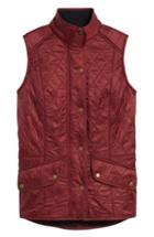 Women's Barbour 'cavalry' Quilted Vest Us / 16 Uk - Red