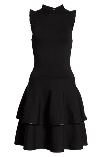 Women's Parker Ryker Fit & Flare Dress - Black