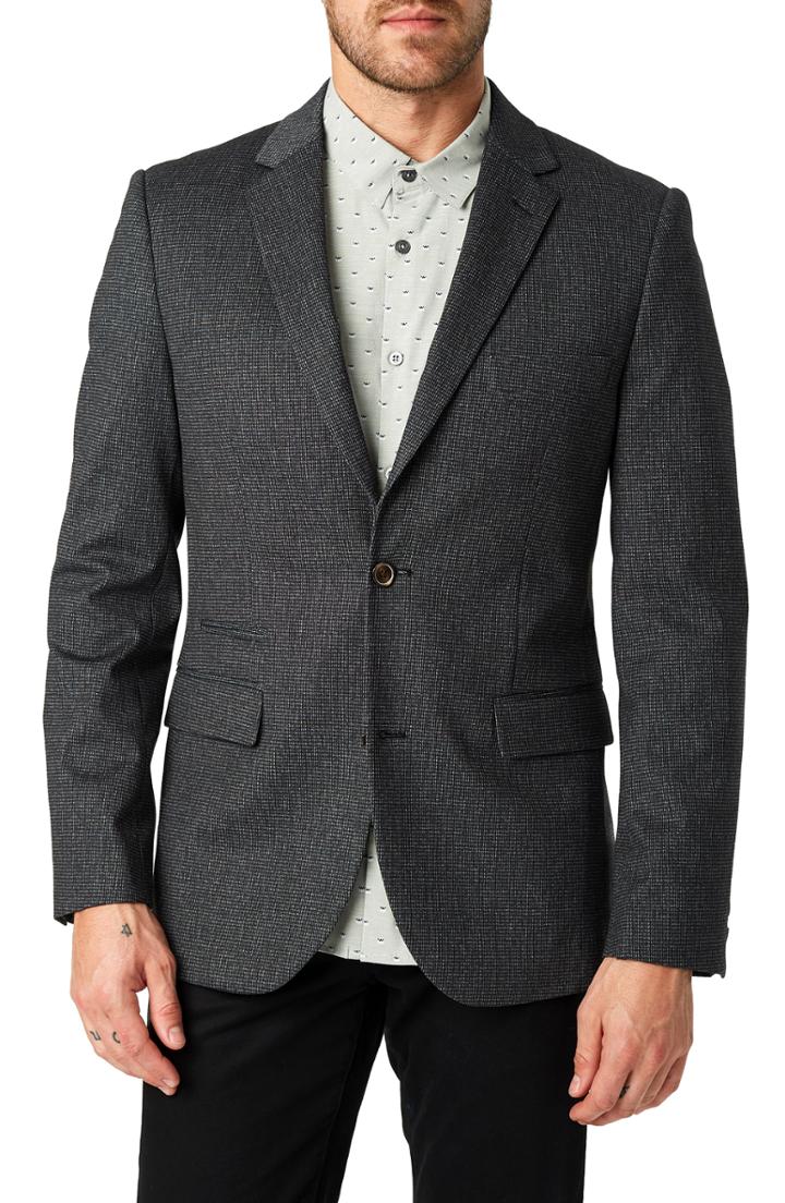 Men's 7 Diamonds Tasman Trim Fit Sport Coat - Grey
