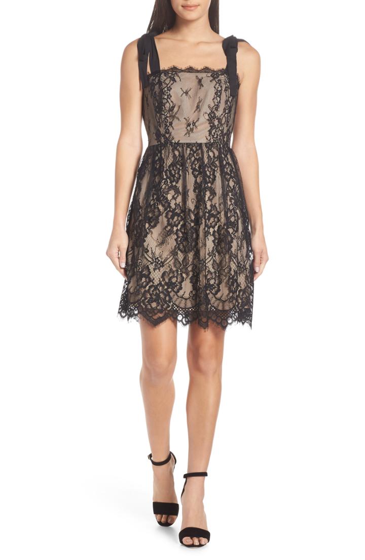 Women's Heartloom Emma Fit & Flare Lace Dress