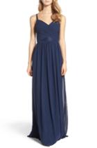 Women's Hayley Paige Occasions Sleeveless Chiffon Gown - Blue