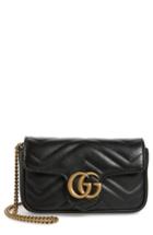 Gucci Supermini Gg Marmont 2.0 Matelasse Leather Shoulder Bag -
