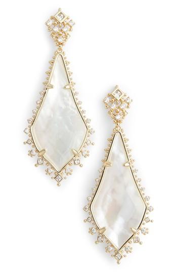 Women's Kendra Scott Martha Mother Of Pearl Drop Earrings