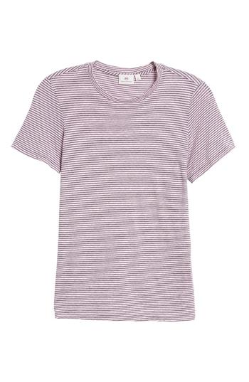 Women's Ag Gray Boyfriend Tee - Pink