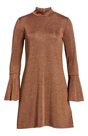 Women's Billabong Flare Cuff Stripe Minidress