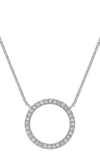 Women's Carriere Diamond Circle Pendant Necklace (nordstrom Exclusive)