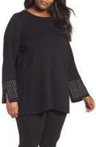 Women's Nic+zoe Stud Cuff Top