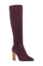 Women's Nine West Jakinny Stretch Shaft Knee High Boot M - Purple