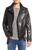Men's Schott Nyc Perfecto Waxy Leather Moto Jacket