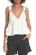 Women's Joie Jazbeth Cotton Swing Top - Ivory