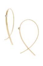 Women's Lana Jewelry 'small Upside Down' Diamond Hoop Earrings