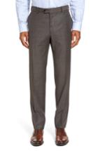 Men's Pal Zileri Classic Fit Trousers Us/ 50 Eu - Brown