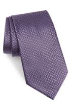 Men's Ermenegildo Zegna Silk Tie, Size - Purple