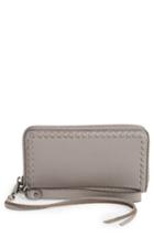 Women's Rebecca Minkoff Vanity Leather Phone Wallet - Grey
