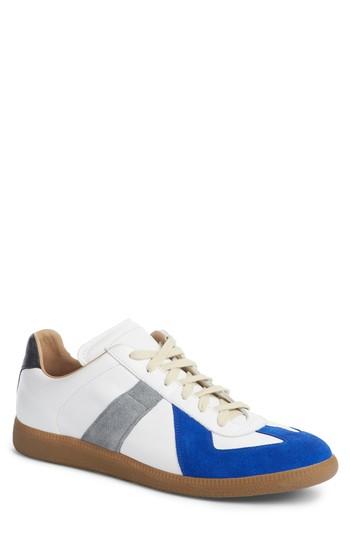 Men's Mm6 Maison Margiela Replica Low Top Sneaker Us / 40eu - Blue