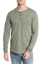 Men's Hurley San Clemente Dri-fit Henley - Green