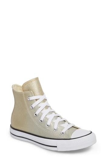 Women's Converse Chuck Taylor All Star Ombre Metallic High Top Sneaker M - Metallic