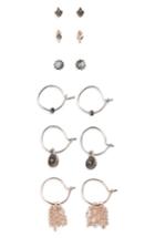 Women's Topshop Indian Rose Set Of 12 Earrings
