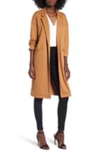 Women's Leith Longline Jacket - Brown