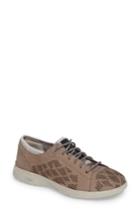 Women's Rockport Truflex Perforated Sneaker M - Beige