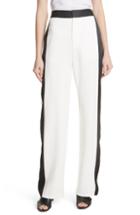 Women's Mm6 Maison Margiela Side Stripe Jersey Trousers Us / 38 It - White