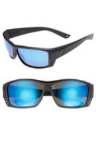 Men's Costa Del Mar Cat Cay 60mm Polarized Sunglasses - Blackout/ Blue Mirror