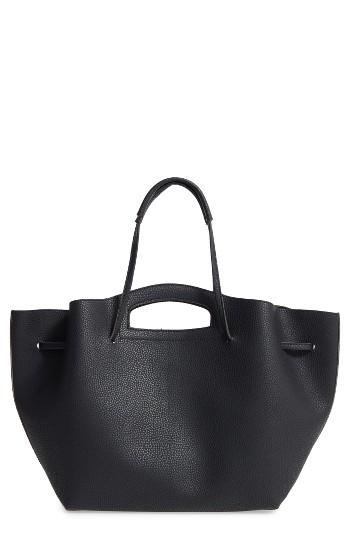 Street Level Faux Leather Shoulder Bag -