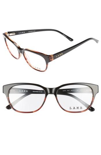 Women's L.a.m.b. 55mm Modified Oval Optical Glasses - Black