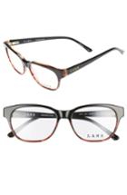 Women's L.a.m.b. 55mm Modified Oval Optical Glasses - Black