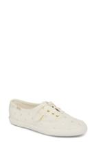 Women's Keds For Kate Spade New York Champion Dancing Dot Sneaker .5 M - White