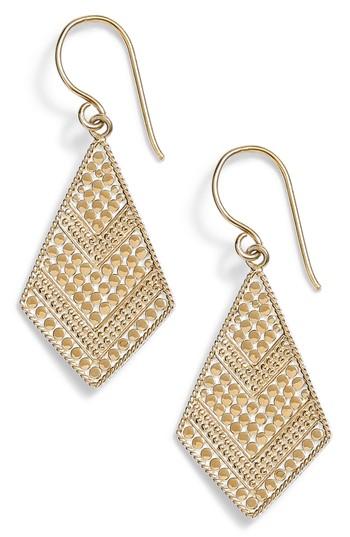 Women's Anna Beck Gold Kite Drop Earrings