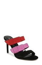 Women's Diane Von Furstenberg Amari Triple Strap Sandal M - Red