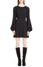 Women's Chloe Cady Bell Sleeve Dress Us / 40 Fr - Black