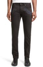 Men's Versace Collection Baroque Patches Jeans