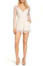 Women's Cupcakes And Cashmere Erma Lace Romper - Beige