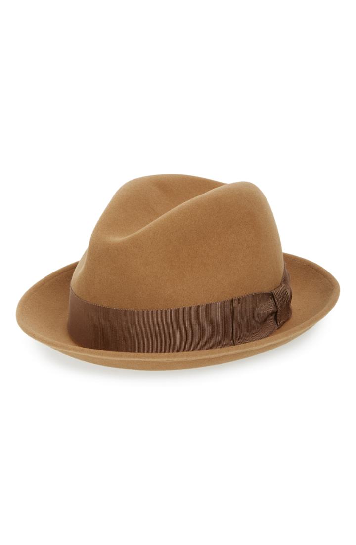 Men's Bailey Bogan Wool Fedora - Beige