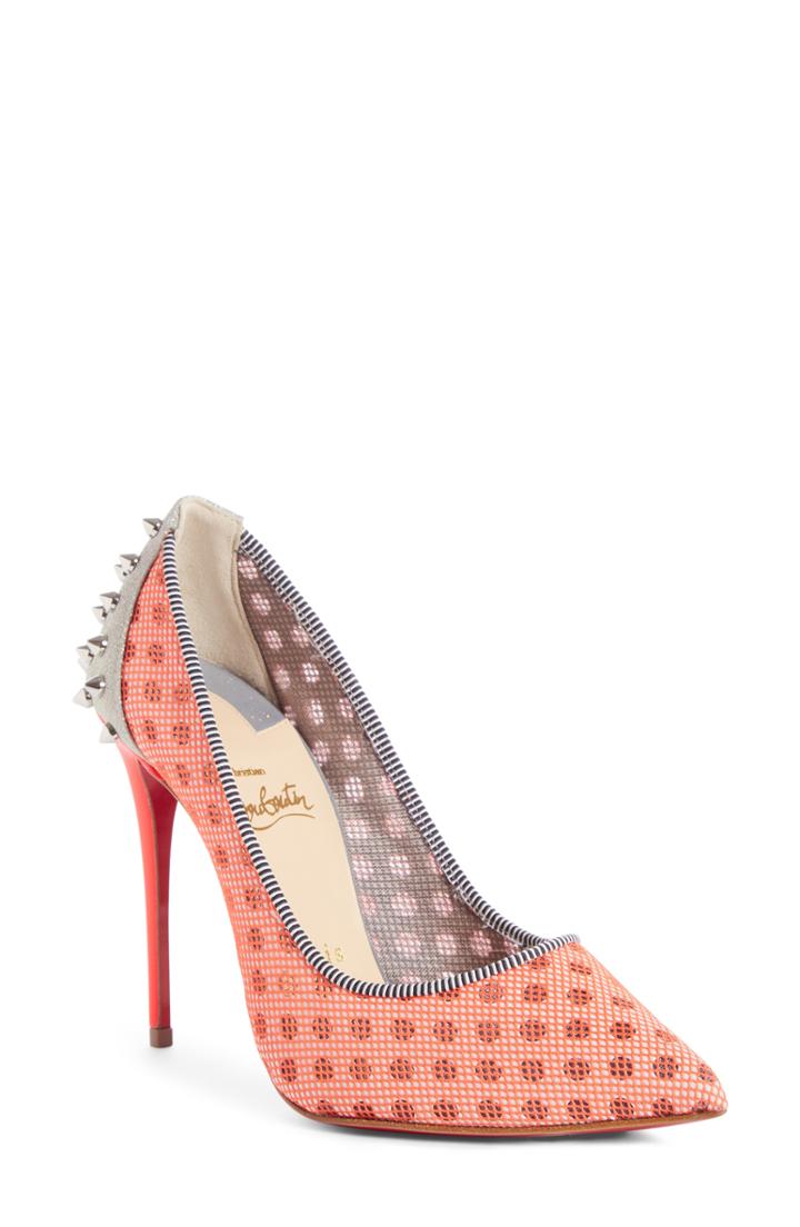 Women's Christian Louboutin Sporty Spike Pump