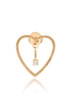 Women's Yvonne Leon Heart & Diamond Ear Jacket