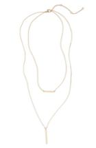 Women's Bp. Layered Bar Pendant Necklaces
