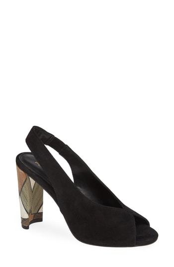 Women's Pelle Moda Honor Sandal M - Black