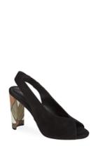 Women's Pelle Moda Honor Sandal M - Black