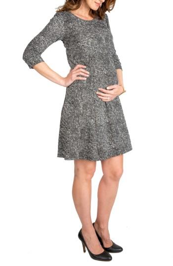 Women's Nom Jack Maternity Dress - Black