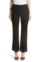 Women's Missoni Metallic Knit Crop Pants Us / 46 It - Black