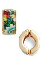Women's Erwin Pearl Rudiments Clip Hug Hoop Earrings