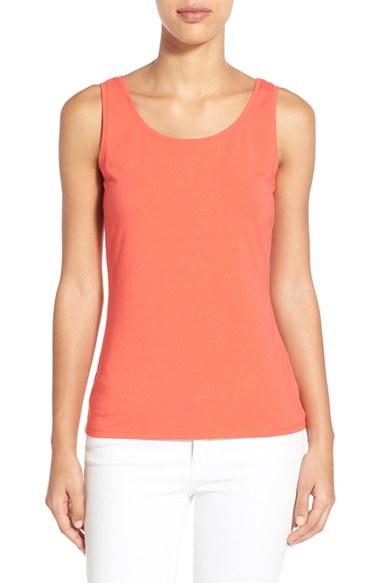 Petite Women's Nic+zoe 'perfect' Tank, Size P - Pink